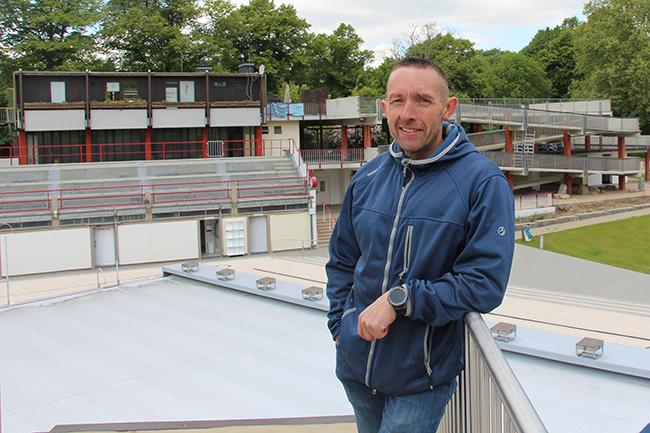 Schwimmmeister Torsten Liebl